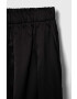 United Colors of Benetton pantaloni copii culoarea negru neted - Pled.ro