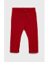 United Colors of Benetton Pantaloni copii culoarea rosu material neted - Pled.ro