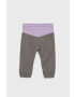 United Colors of Benetton pantaloni copii culoarea gri neted - Pled.ro