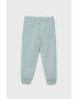 United Colors of Benetton pantaloni de bumbac pentru copii neted - Pled.ro