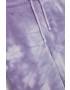 United Colors of Benetton pantaloni de bumbac pentru copii culoarea violet modelator - Pled.ro