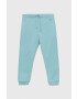 United Colors of Benetton pantaloni de bumbac pentru copii neted - Pled.ro