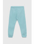 United Colors of Benetton pantaloni de bumbac pentru copii neted - Pled.ro