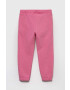 United Colors of Benetton pantaloni de trening culoarea violet neted - Pled.ro