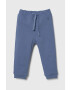 United Colors of Benetton pantaloni de trening din bumbac pentru copii neted - Pled.ro