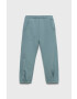 United Colors of Benetton pantaloni de trening din bumbac pentru copii neted - Pled.ro