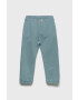 United Colors of Benetton pantaloni de trening din bumbac pentru copii neted - Pled.ro