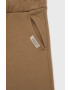 United Colors of Benetton pantaloni de trening din bumbac pentru copii culoarea roz neted - Pled.ro