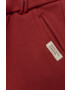 United Colors of Benetton pantaloni de trening din bumbac pentru copii culoarea bordo neted - Pled.ro