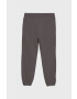 United Colors of Benetton pantaloni de trening din bumbac pentru copii culoarea gri neted - Pled.ro