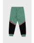 United Colors of Benetton pantaloni de trening din bumbac pentru copii culoarea violet neted - Pled.ro