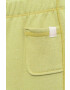 United Colors of Benetton pantaloni de trening pentru copii culoarea verde neted - Pled.ro