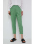 United Colors of Benetton pantaloni din in - Pled.ro