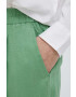 United Colors of Benetton pantaloni din in - Pled.ro