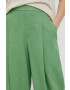 United Colors of Benetton pantaloni din in - Pled.ro