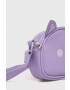 United Colors of Benetton poseta fete culoarea violet - Pled.ro