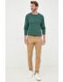 United Colors of Benetton pulover barbati culoarea verde light - Pled.ro