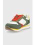 United Colors of Benetton sneakers pentru copii culoarea verde - Pled.ro