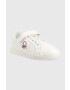 United Colors of Benetton sneakers pentru copii culoarea alb - Pled.ro