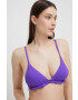 United Colors of Benetton sutien de baie culoarea violet cupa usor rigidizata - Pled.ro