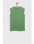 United Colors of Benetton top copii culoarea roz - Pled.ro