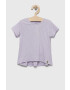 United Colors of Benetton tricou bebe culoarea violet - Pled.ro