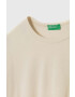 United Colors of Benetton tricou copii culoarea verde - Pled.ro