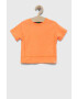 United Colors of Benetton tricou copii culoarea alb - Pled.ro