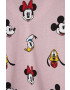 United Colors of Benetton tricou de bumbac pentru copii x Disney culoarea roz modelator - Pled.ro