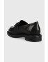 Vagabond Shoemakers mocasini de piele ALEX W femei culoarea negru cu toc plat 5548.001.20 - Pled.ro