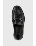 Vagabond Shoemakers mocasini de piele ALEX W femei culoarea negru cu toc plat 5548.001.20 - Pled.ro