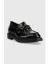 Vagabond Shoemakers mocasini de piele ALEX W femei culoarea negru cu toc plat 5548.004.20 - Pled.ro