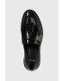 Vagabond Shoemakers mocasini de piele ALEX W femei culoarea negru cu toc plat 5648.004.20 - Pled.ro