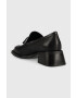 Vagabond Shoemakers mocasini de piele BLANCA femei culoarea negru cu platforma 5517.001.20 - Pled.ro