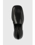 Vagabond Shoemakers mocasini de piele BRITTIE femei culoarea negru cu toc plat 5451.001.20 - Pled.ro