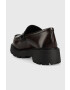 Vagabond Shoemakers mocasini de piele COSMO 2.0 femei culoarea bordo cu platforma 5049.504.41 - Pled.ro