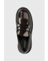 Vagabond Shoemakers mocasini de piele COSMO 2.0 femei culoarea bordo cu platforma 5049.504.41 - Pled.ro