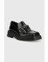 Vagabond Shoemakers mocasini de piele EYRA femei culoarea negru cu toc plat 5550.001.20 - Pled.ro