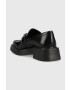 Vagabond Shoemakers mocasini de piele EYRA femei culoarea negru cu toc plat 5550.001.20 - Pled.ro