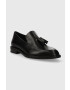 Vagabond Shoemakers mocasini de piele FRANCES 2.0 femei culoarea negru cu toc plat 5606.001.20 - Pled.ro