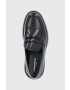 Vagabond Shoemakers mocasini de piele James barbati culoarea negru - Pled.ro