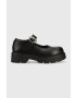 Vagabond Shoemakers pantofi de piele COSMO 2.0 femei culoarea negru cu toc plat - Pled.ro