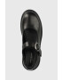 Vagabond Shoemakers pantofi de piele COSMO 2.0 femei culoarea negru cu toc plat - Pled.ro