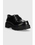 Vagabond Shoemakers pantofi de piele COSMO 2.0 femei culoarea negru cu platforma 5649.004.20 - Pled.ro