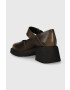 Vagabond Shoemakers pantofi de piele DORAH culoarea maro cu toc drept 5542.118.19 - Pled.ro