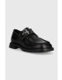 Vagabond Shoemakers mocasini de piele JACLYN femei culoarea negru cu toc plat 5638.001.20 - Pled.ro