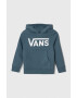 Vans bluza copii BY CLASSIC PO KIDS VN0A49MUJCN1 cu glugă cu imprimeu - Pled.ro