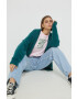 Vans cardigan femei culoarea verde light - Pled.ro