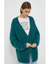 Vans cardigan femei culoarea verde light - Pled.ro