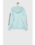 Vans hanorac de bumbac pentru copii ELEVATED MINDS HOODIE BLUE GLOW - Pled.ro